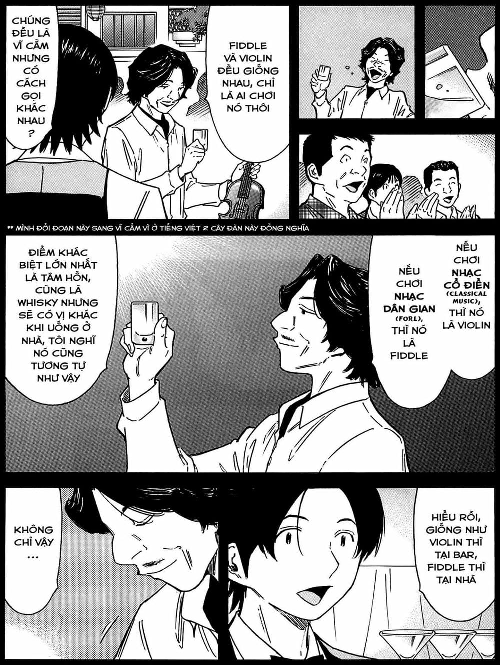 Truyện Tranh Bartender - Người Pha Chế Rượu trang 3