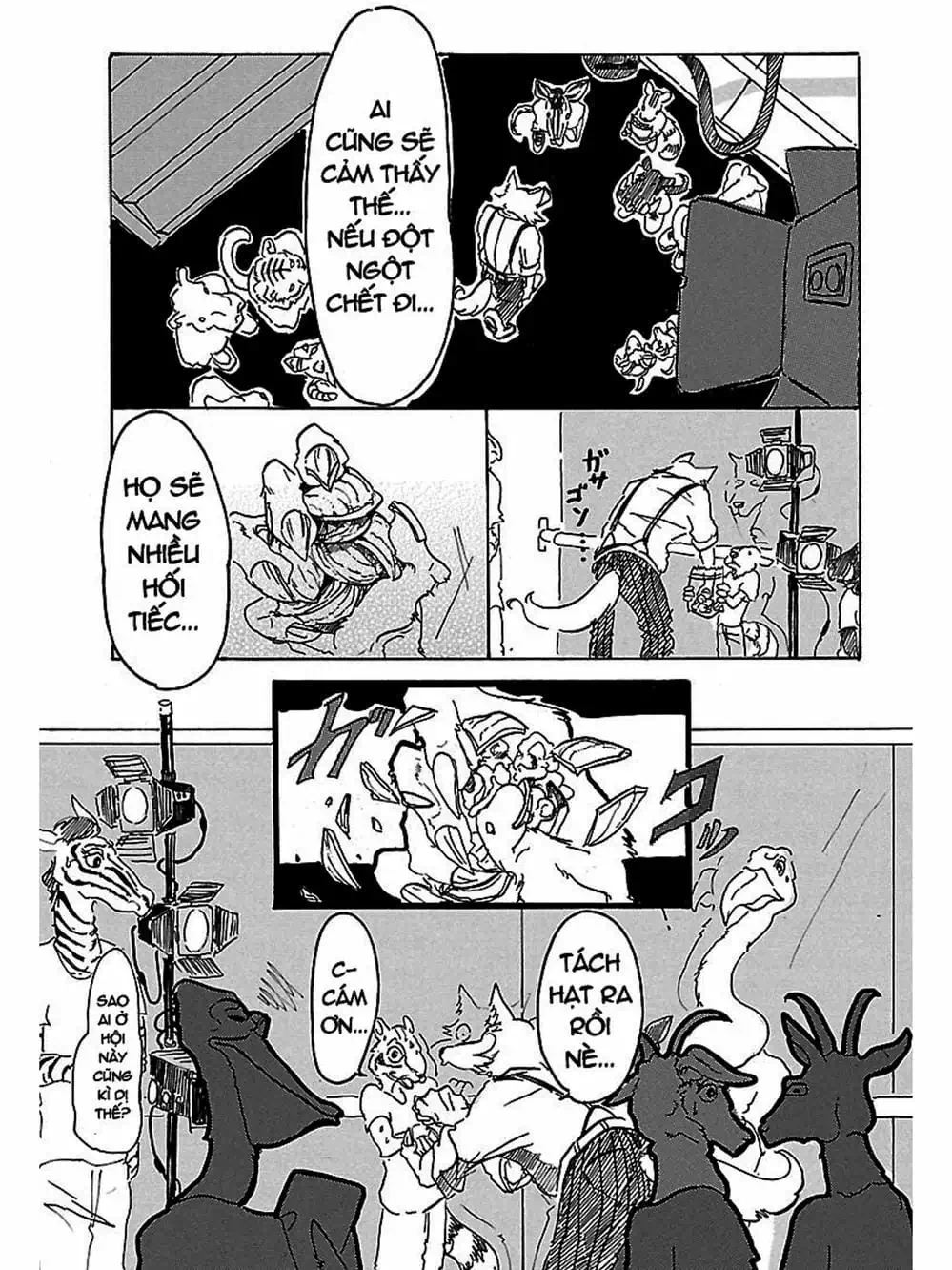 Truyện Tranh Bởi Vì Chúng Ta Đều Là Những Ngôi Sao - Beastars trang 10