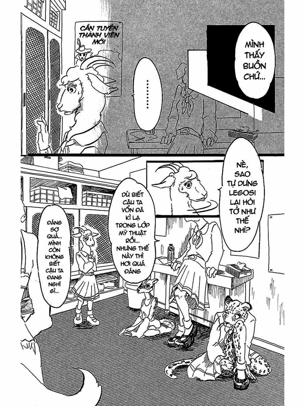 Truyện Tranh Bởi Vì Chúng Ta Đều Là Những Ngôi Sao - Beastars trang 10