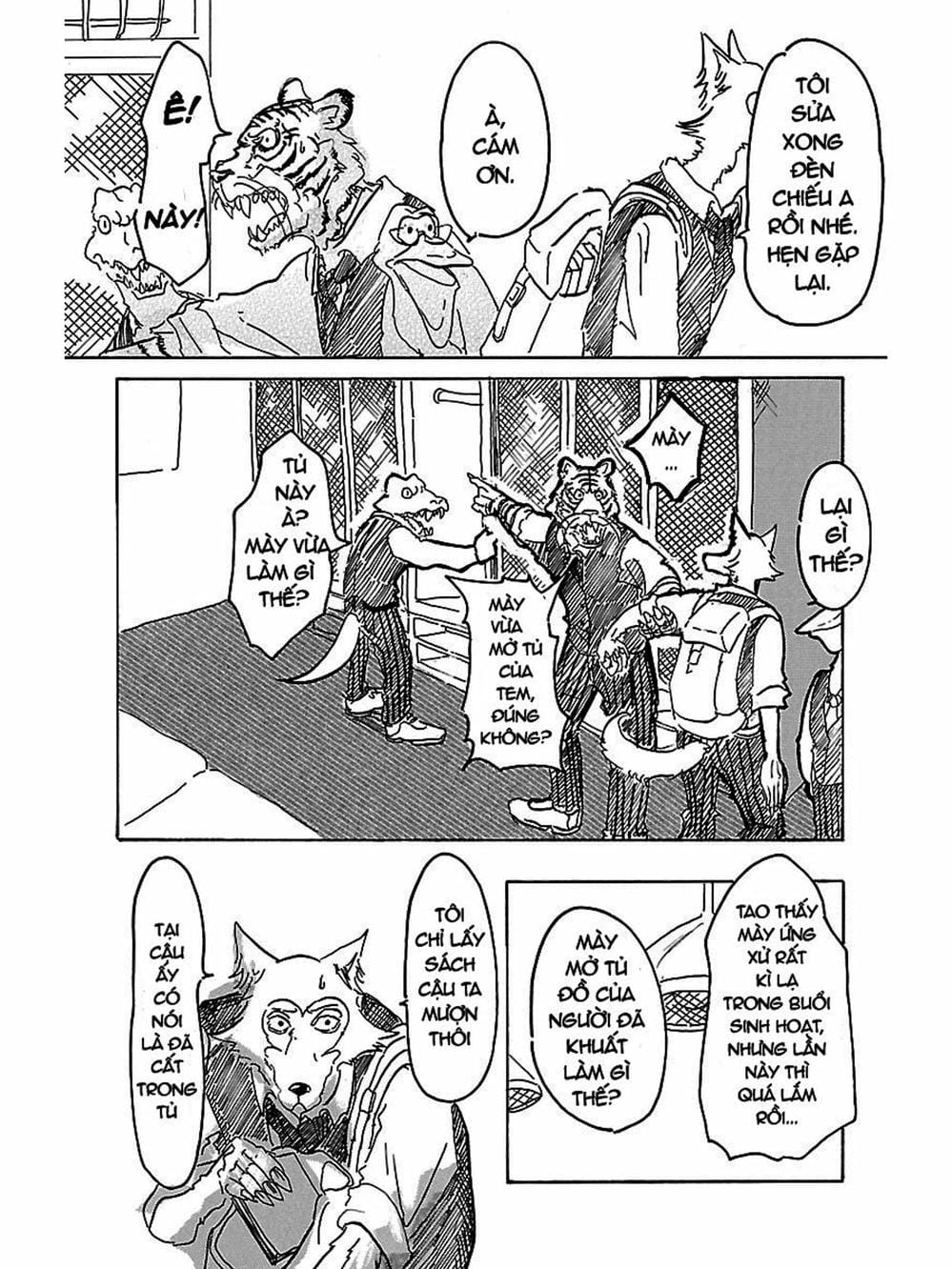 Truyện Tranh Bởi Vì Chúng Ta Đều Là Những Ngôi Sao - Beastars trang 10