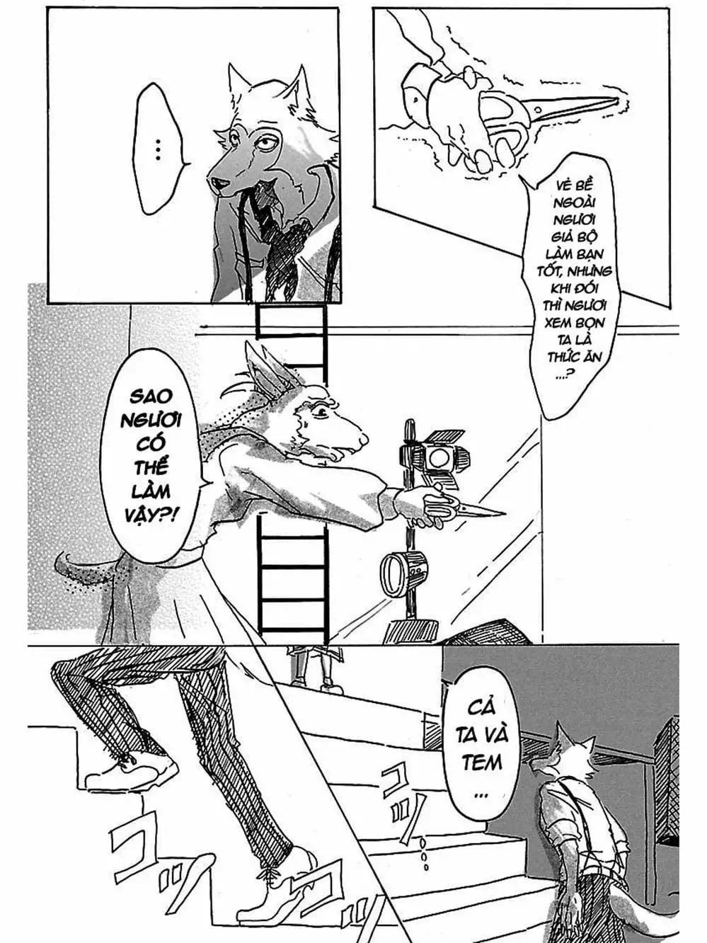 Truyện Tranh Bởi Vì Chúng Ta Đều Là Những Ngôi Sao - Beastars trang 10