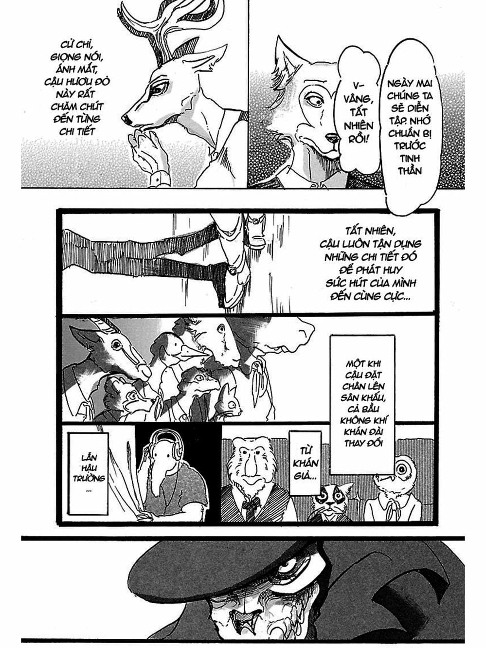 Truyện Tranh Bởi Vì Chúng Ta Đều Là Những Ngôi Sao - Beastars trang 10