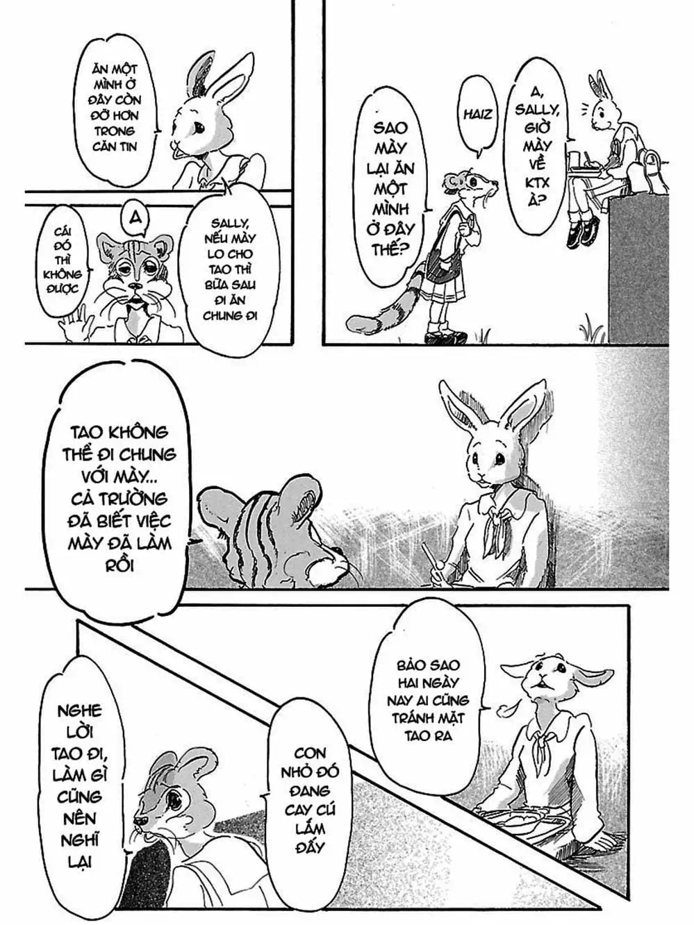 Truyện Tranh Bởi Vì Chúng Ta Đều Là Những Ngôi Sao - Beastars trang 10