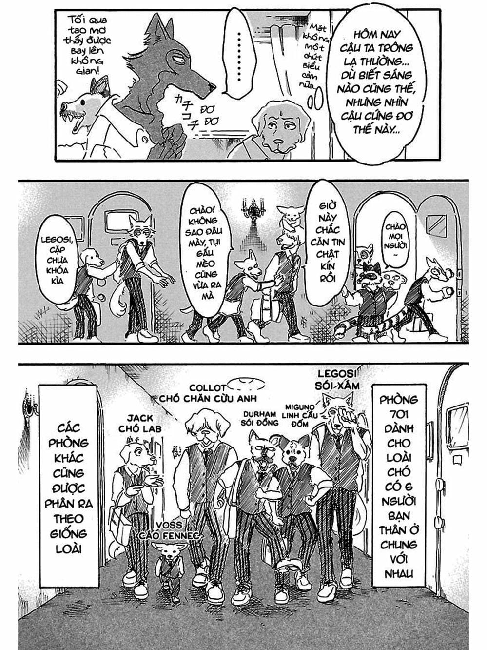 Truyện Tranh Bởi Vì Chúng Ta Đều Là Những Ngôi Sao - Beastars trang 10