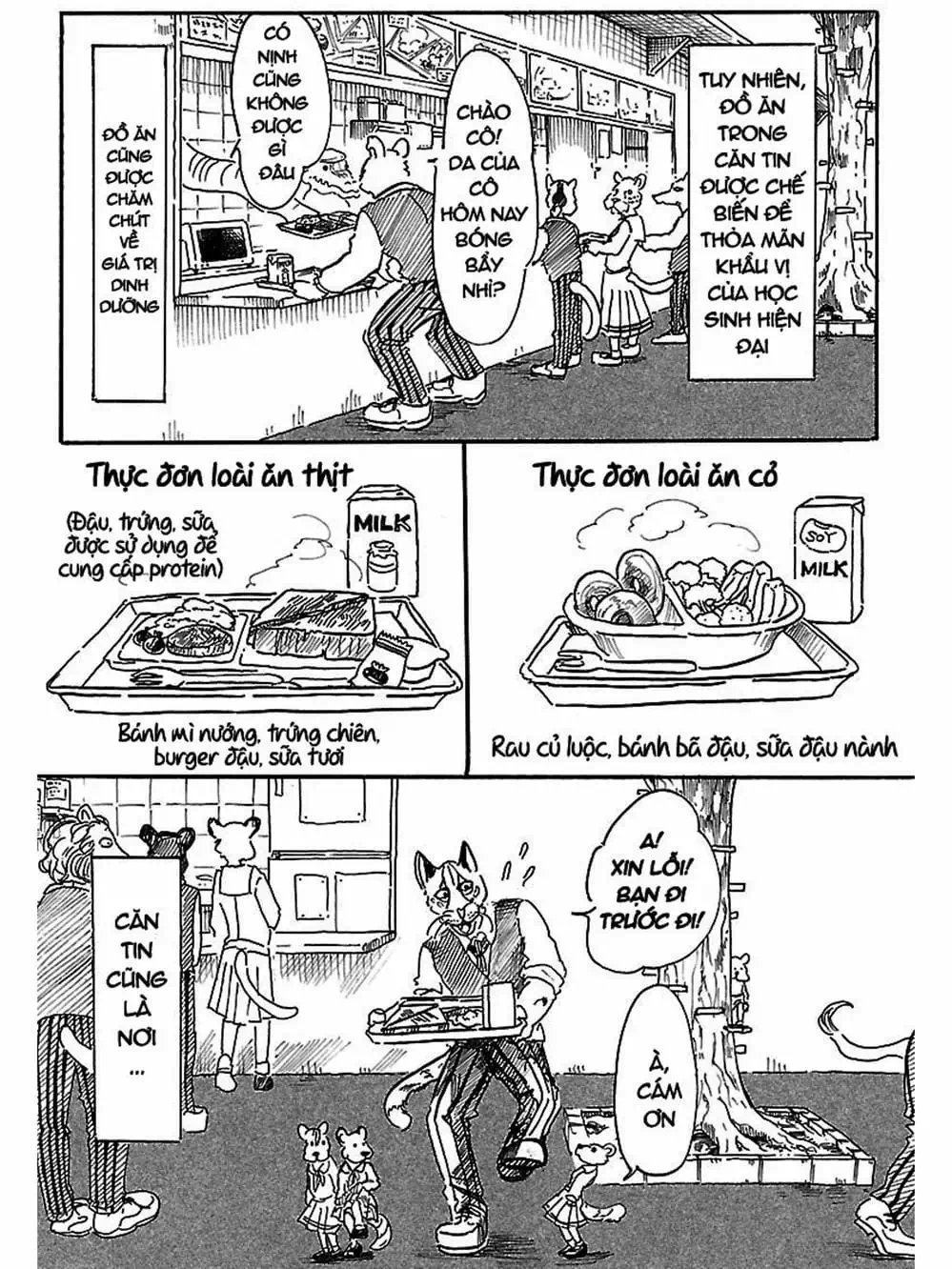 Truyện Tranh Bởi Vì Chúng Ta Đều Là Những Ngôi Sao - Beastars trang 10