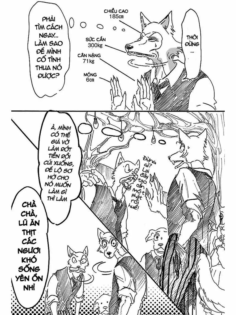 Truyện Tranh Bởi Vì Chúng Ta Đều Là Những Ngôi Sao - Beastars trang 10