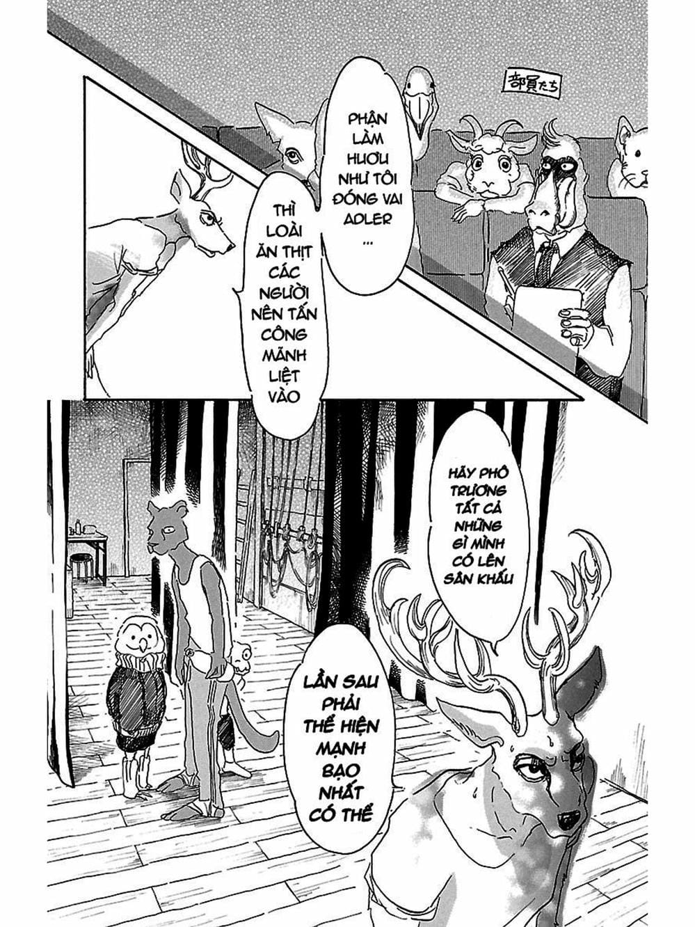 Truyện Tranh Bởi Vì Chúng Ta Đều Là Những Ngôi Sao - Beastars trang 10