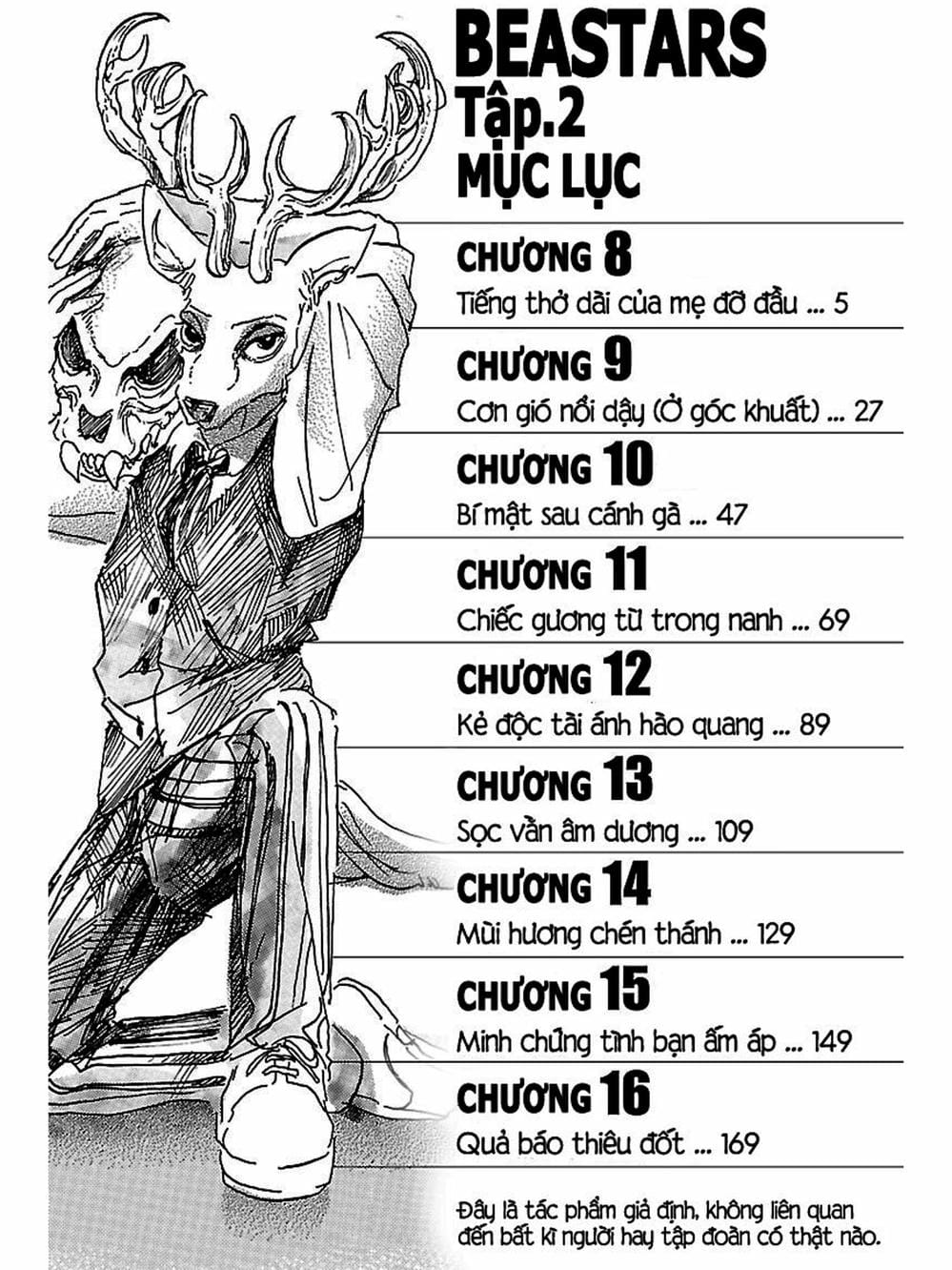 Truyện Tranh Bởi Vì Chúng Ta Đều Là Những Ngôi Sao - Beastars trang 10