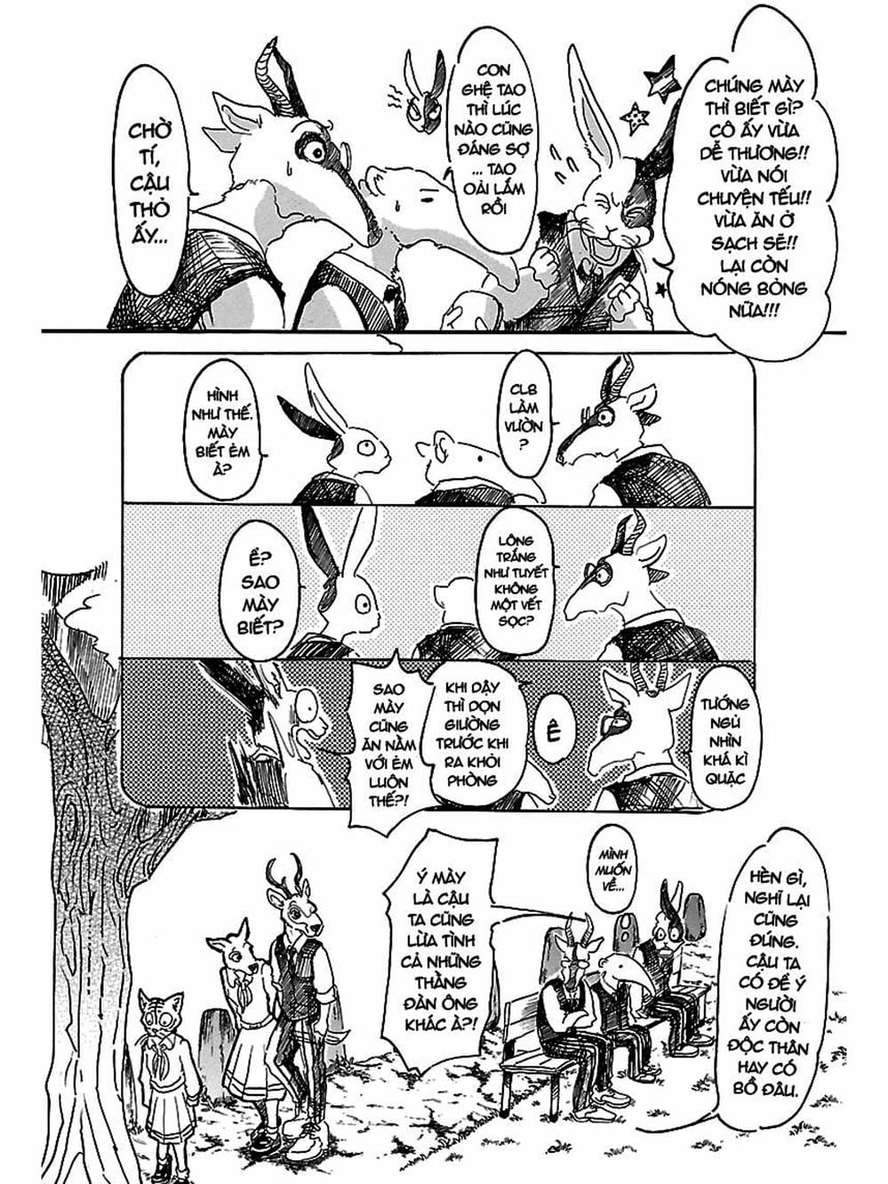 Truyện Tranh Bởi Vì Chúng Ta Đều Là Những Ngôi Sao - Beastars trang 10