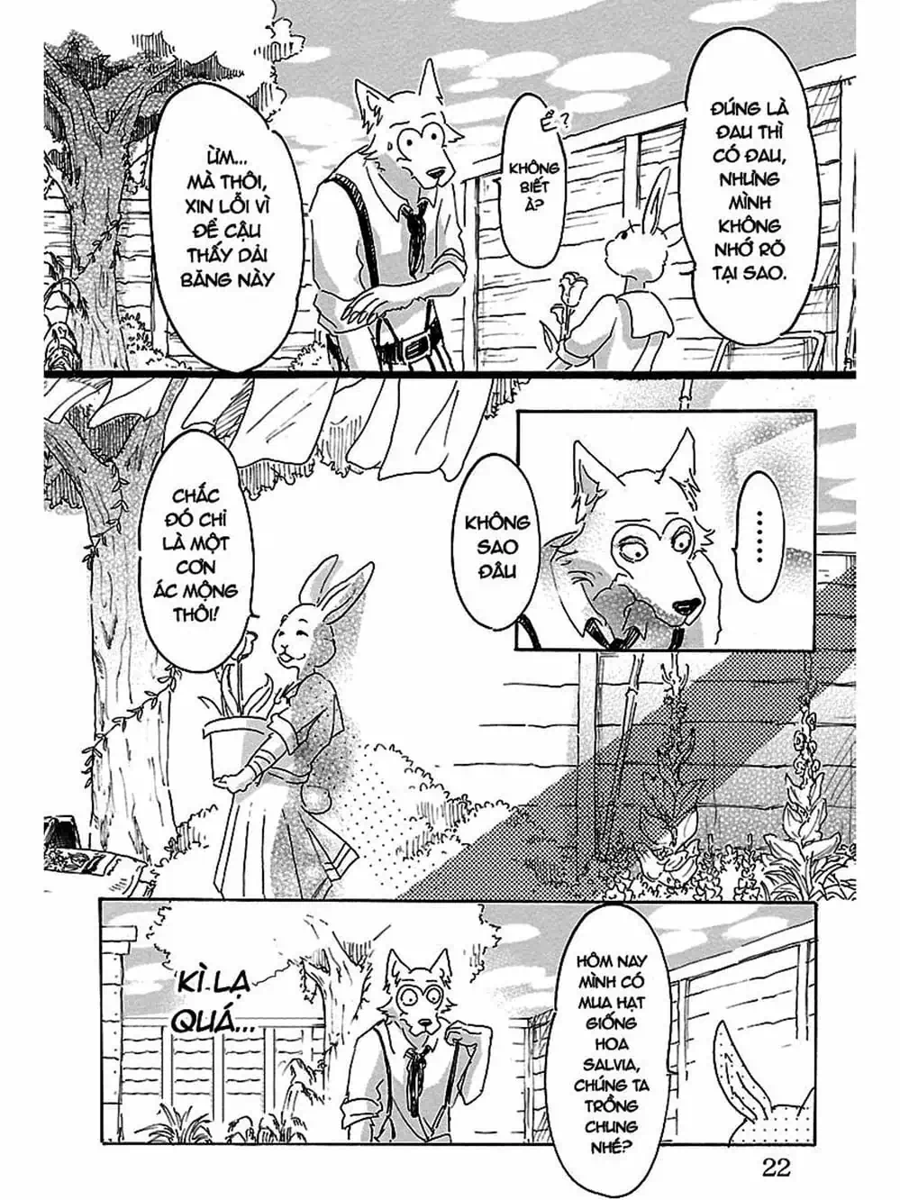 Truyện Tranh Bởi Vì Chúng Ta Đều Là Những Ngôi Sao - Beastars trang 10