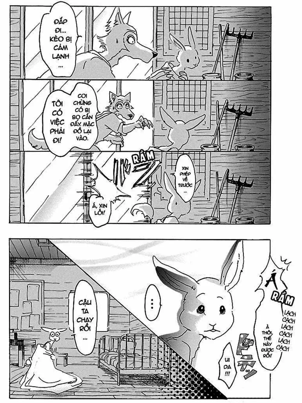 Truyện Tranh Bởi Vì Chúng Ta Đều Là Những Ngôi Sao - Beastars trang 10