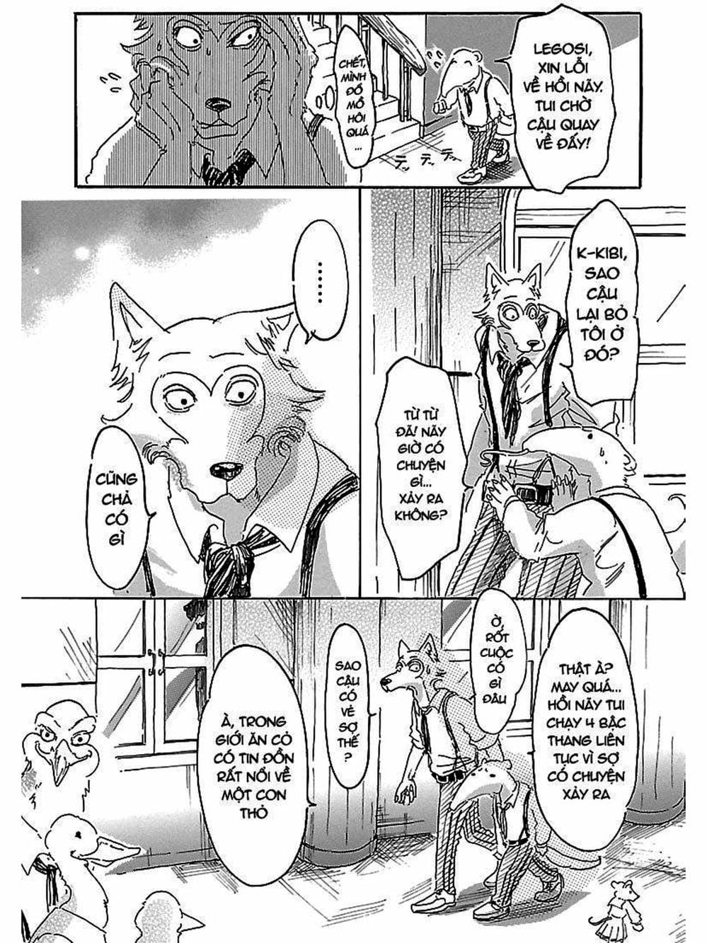 Truyện Tranh Bởi Vì Chúng Ta Đều Là Những Ngôi Sao - Beastars trang 10