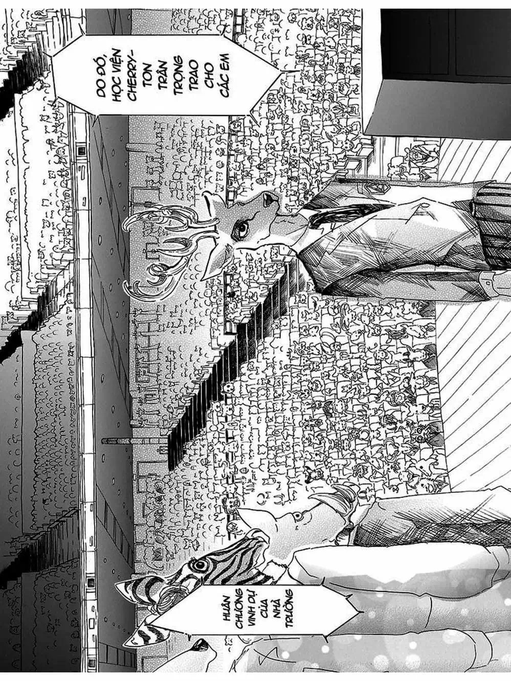 Truyện Tranh Bởi Vì Chúng Ta Đều Là Những Ngôi Sao - Beastars trang 10