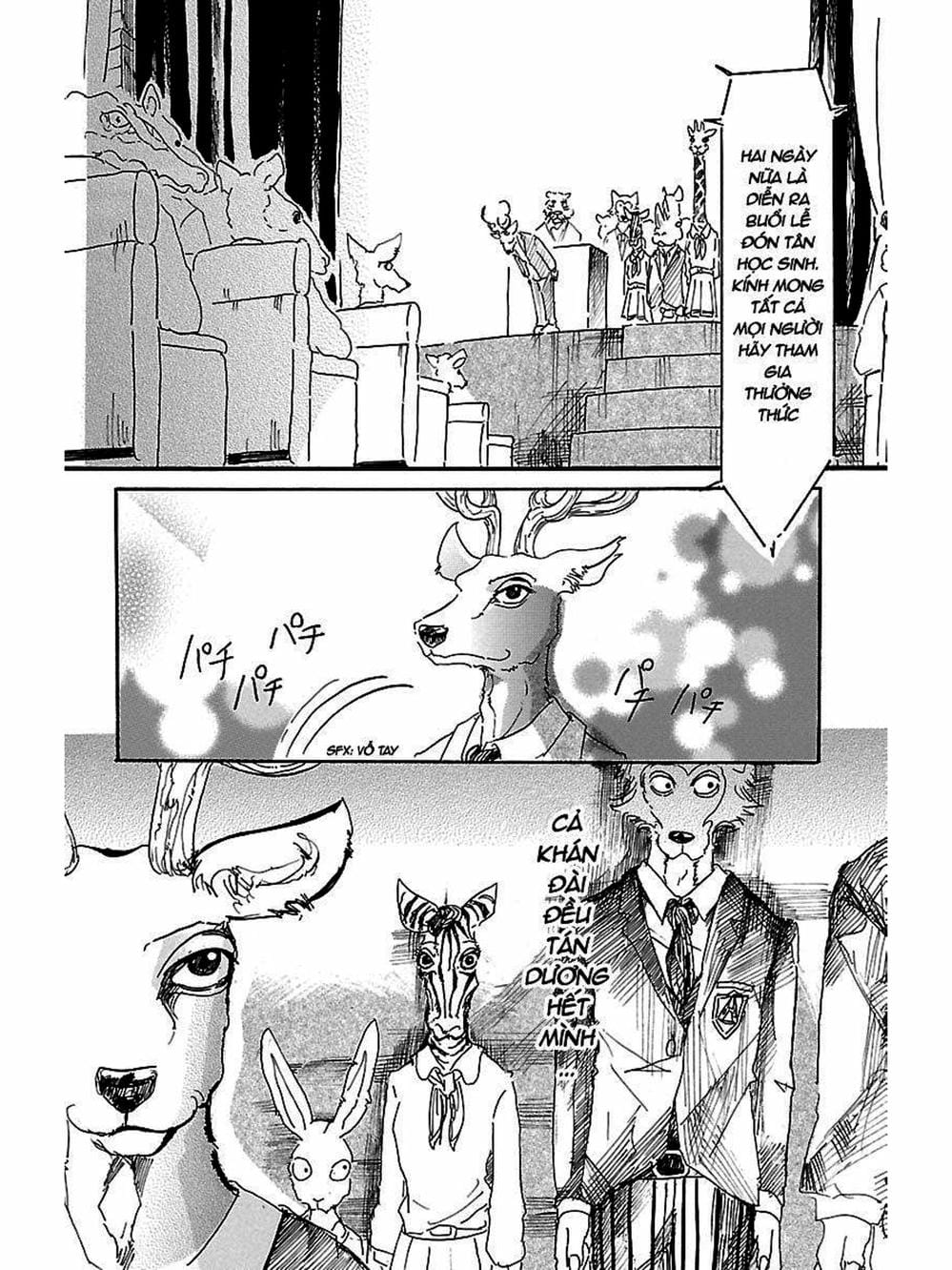 Truyện Tranh Bởi Vì Chúng Ta Đều Là Những Ngôi Sao - Beastars trang 10