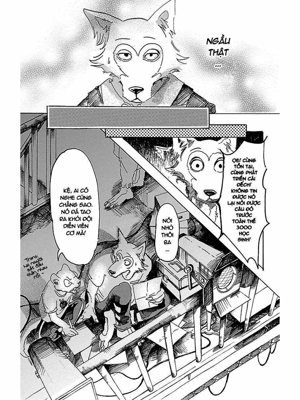 Truyện Tranh Bởi Vì Chúng Ta Đều Là Những Ngôi Sao - Beastars trang 10