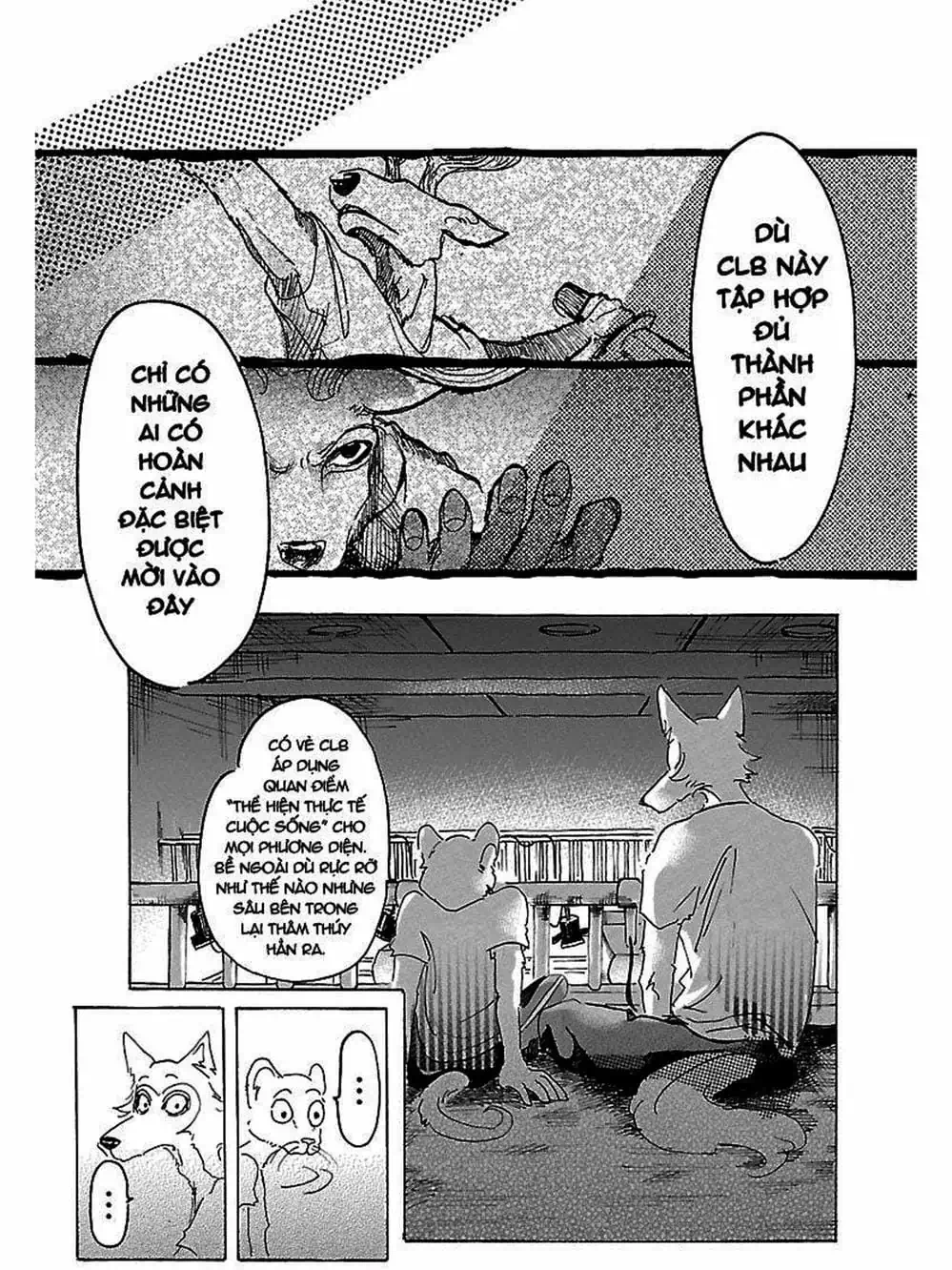 Truyện Tranh Bởi Vì Chúng Ta Đều Là Những Ngôi Sao - Beastars trang 10