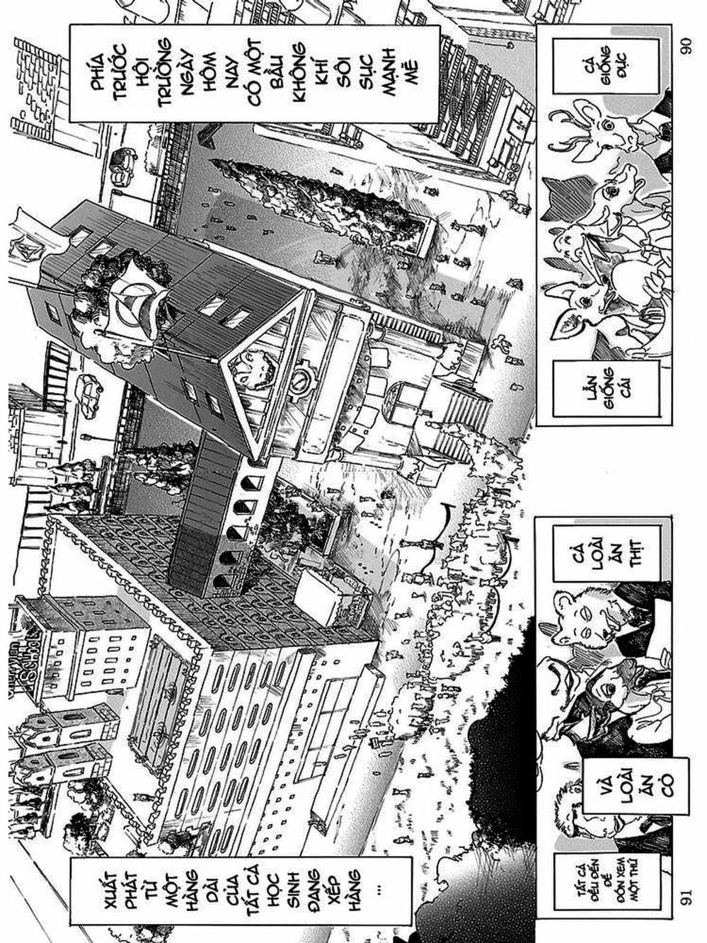 Truyện Tranh Bởi Vì Chúng Ta Đều Là Những Ngôi Sao - Beastars trang 10