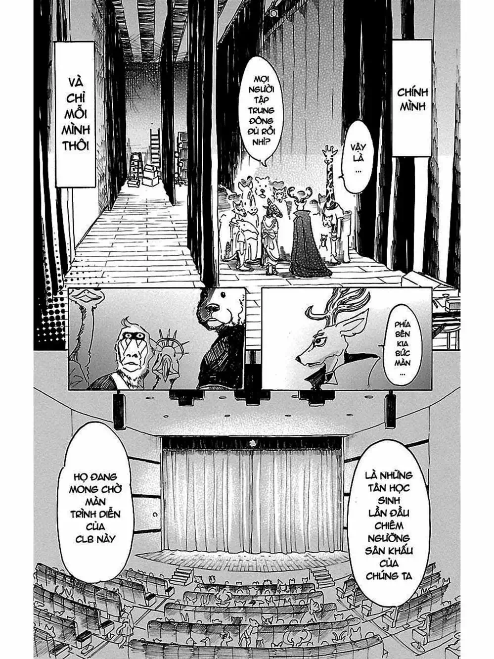 Truyện Tranh Bởi Vì Chúng Ta Đều Là Những Ngôi Sao - Beastars trang 10