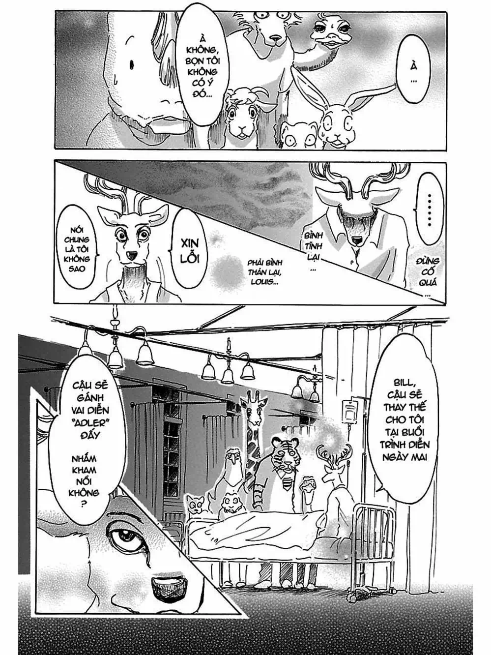 Truyện Tranh Bởi Vì Chúng Ta Đều Là Những Ngôi Sao - Beastars trang 10