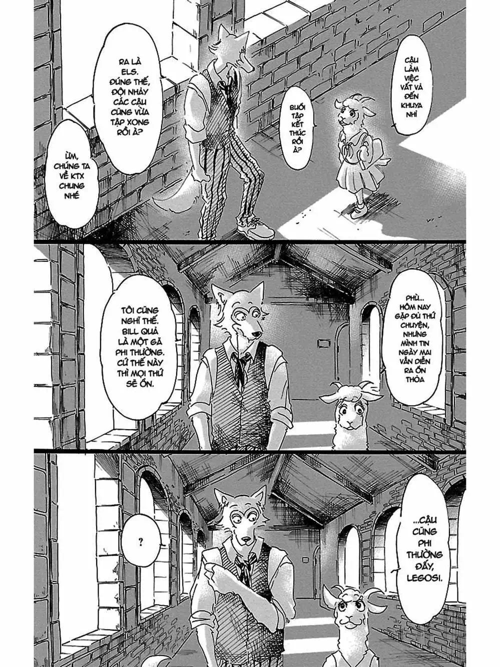 Truyện Tranh Bởi Vì Chúng Ta Đều Là Những Ngôi Sao - Beastars trang 10