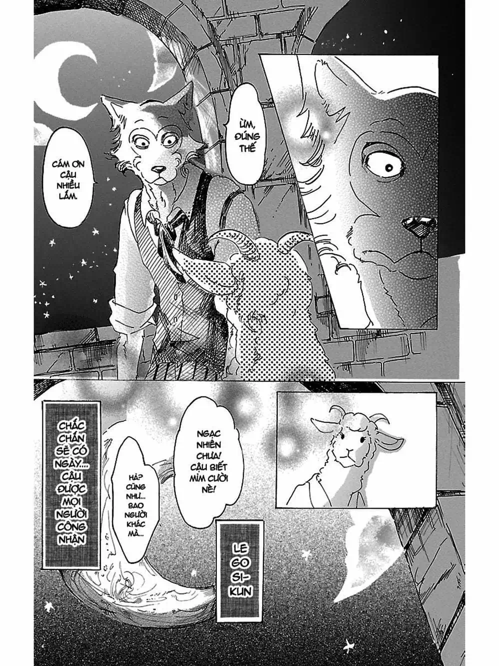 Truyện Tranh Bởi Vì Chúng Ta Đều Là Những Ngôi Sao - Beastars trang 10