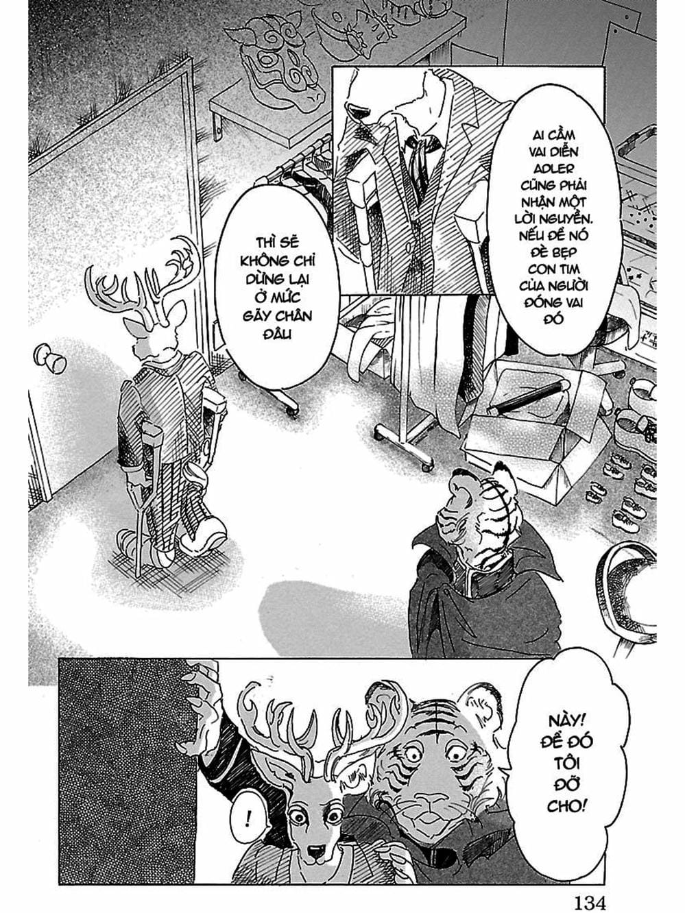 Truyện Tranh Bởi Vì Chúng Ta Đều Là Những Ngôi Sao - Beastars trang 10