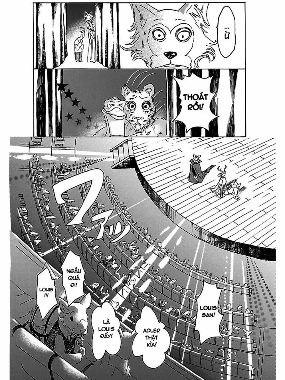 Truyện Tranh Bởi Vì Chúng Ta Đều Là Những Ngôi Sao - Beastars trang 10