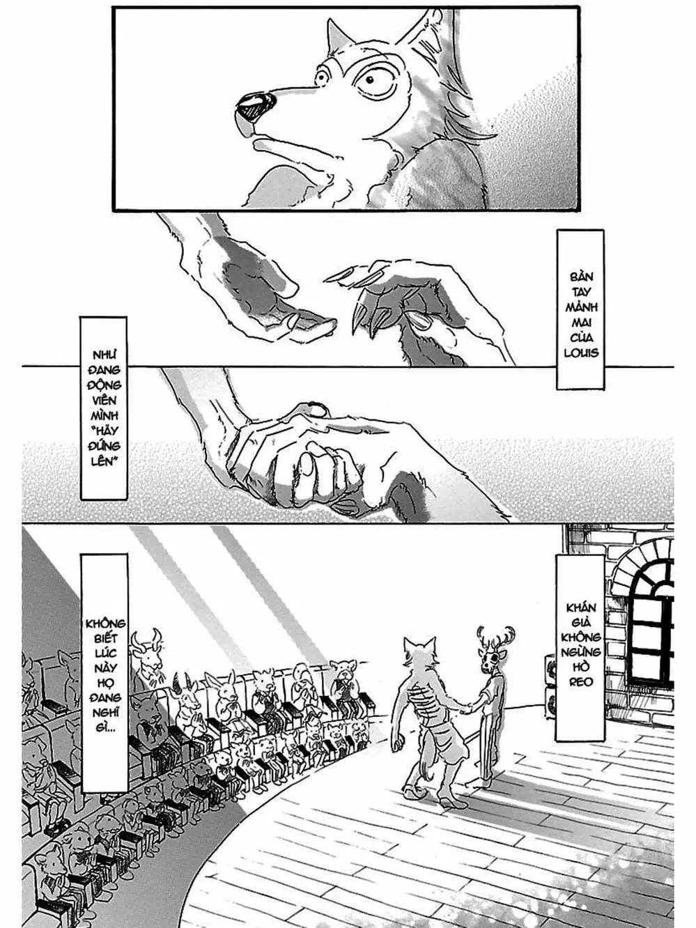 Truyện Tranh Bởi Vì Chúng Ta Đều Là Những Ngôi Sao - Beastars trang 10