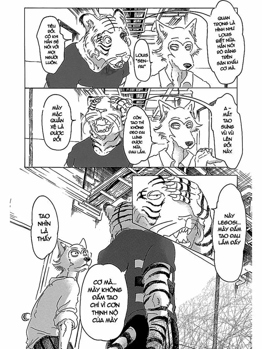 Truyện Tranh Bởi Vì Chúng Ta Đều Là Những Ngôi Sao - Beastars trang 10