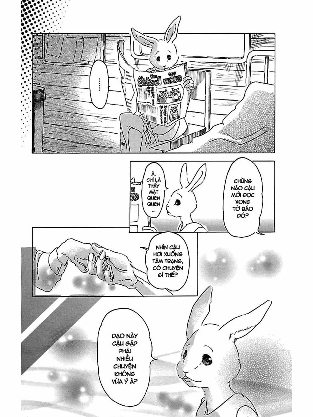 Truyện Tranh Bởi Vì Chúng Ta Đều Là Những Ngôi Sao - Beastars trang 10