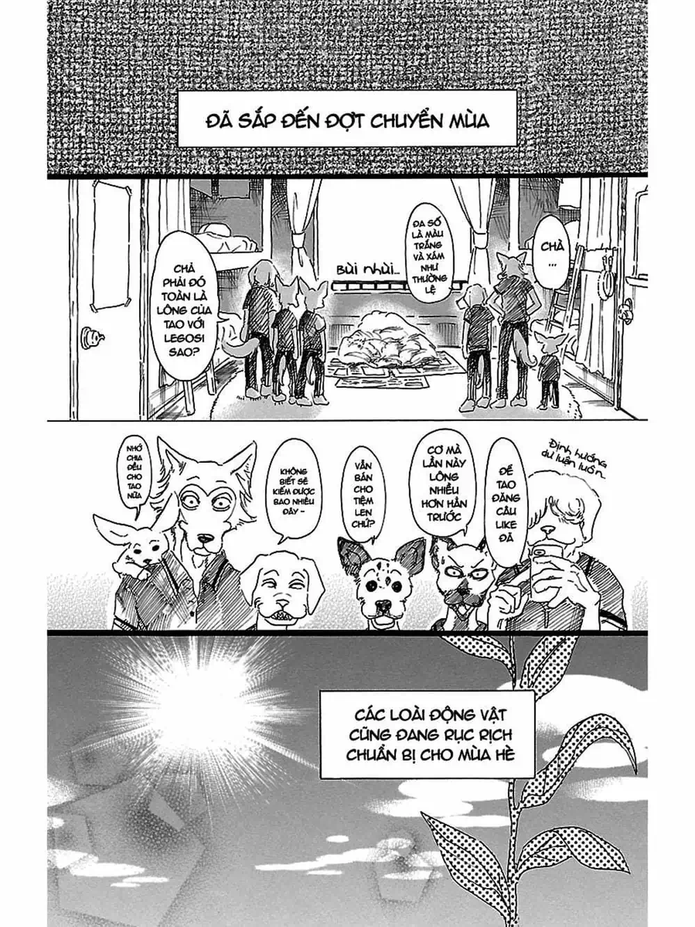 Truyện Tranh Bởi Vì Chúng Ta Đều Là Những Ngôi Sao - Beastars trang 10