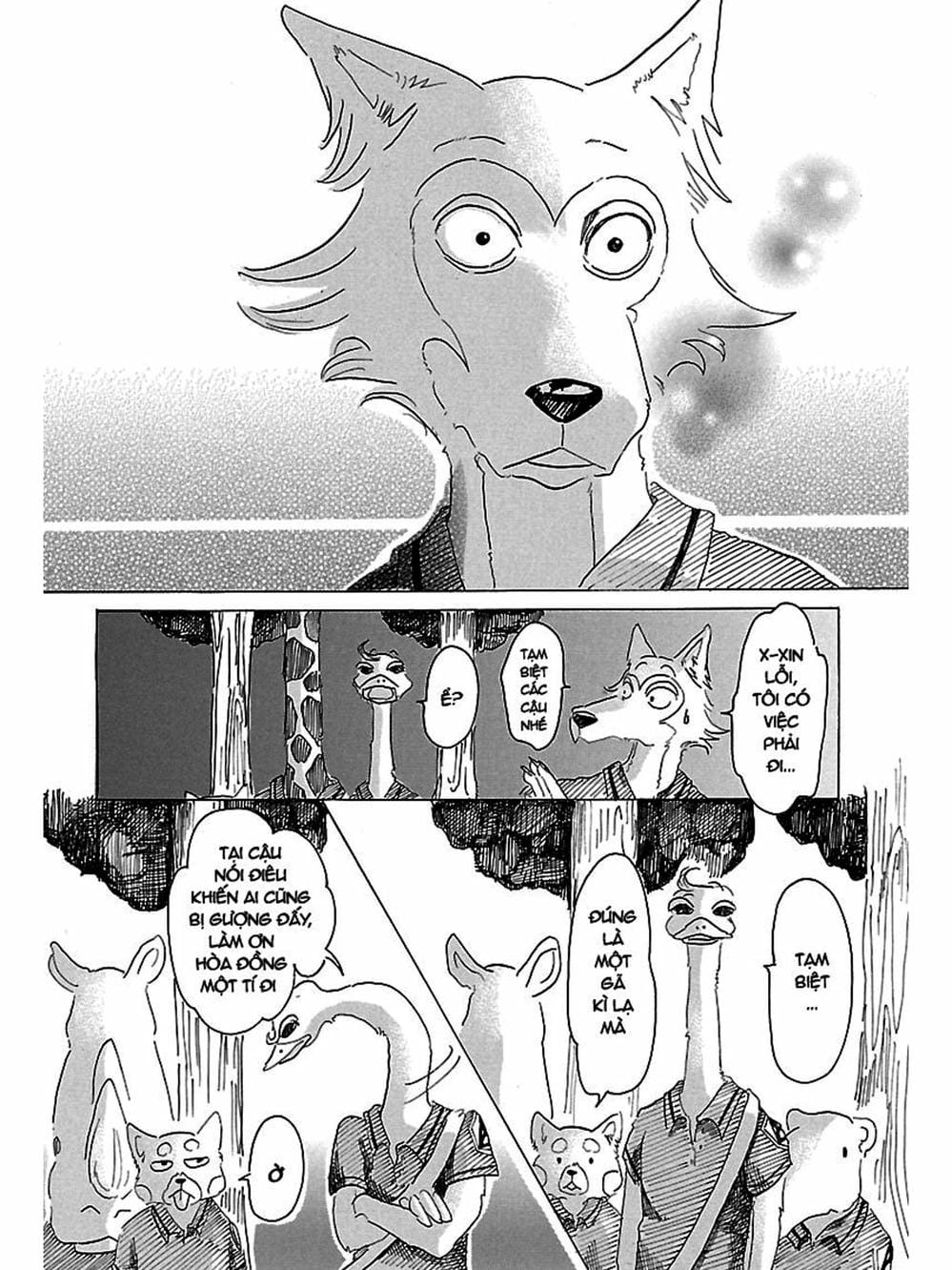 Truyện Tranh Bởi Vì Chúng Ta Đều Là Những Ngôi Sao - Beastars trang 10