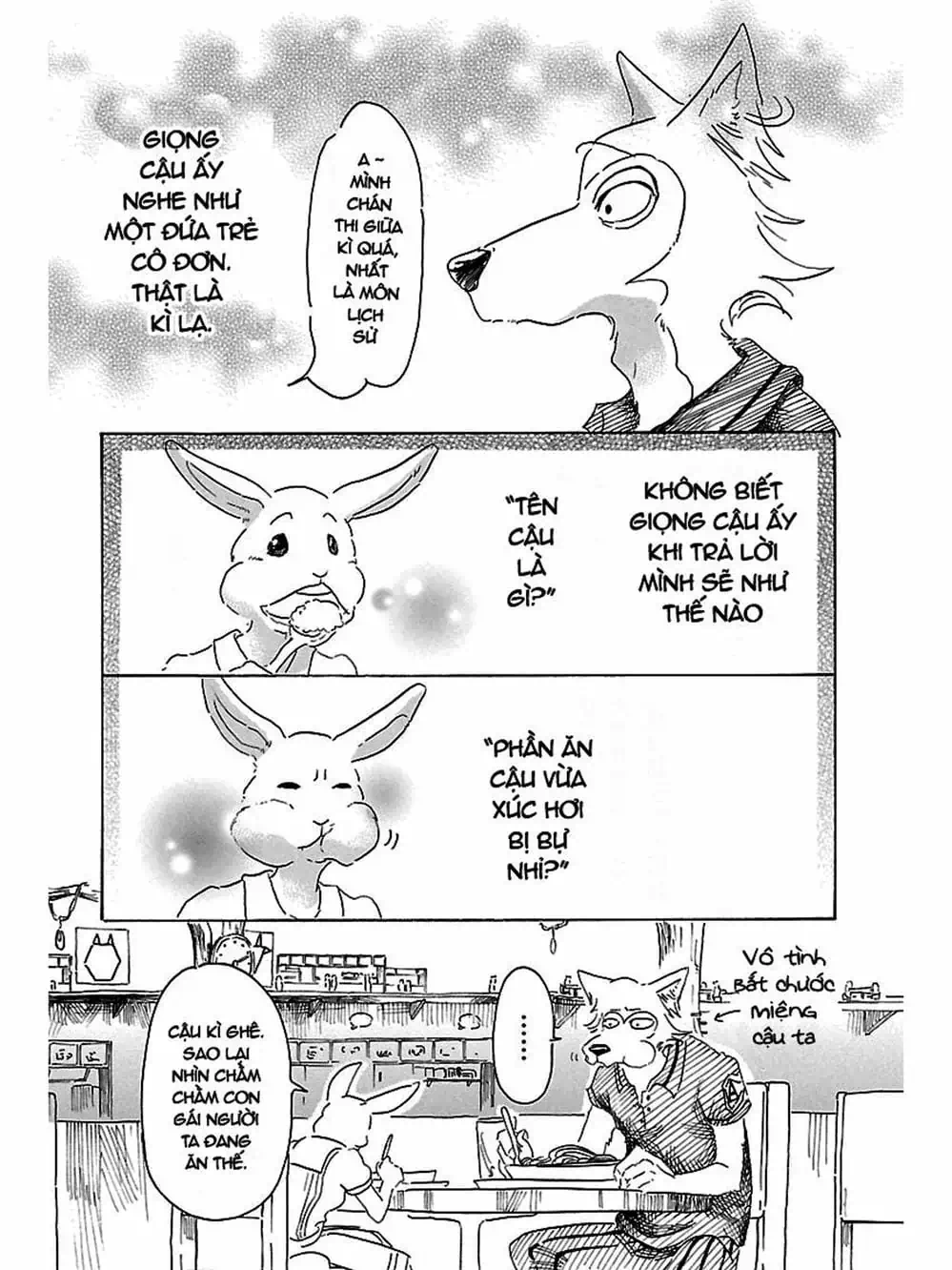 Truyện Tranh Bởi Vì Chúng Ta Đều Là Những Ngôi Sao - Beastars trang 10