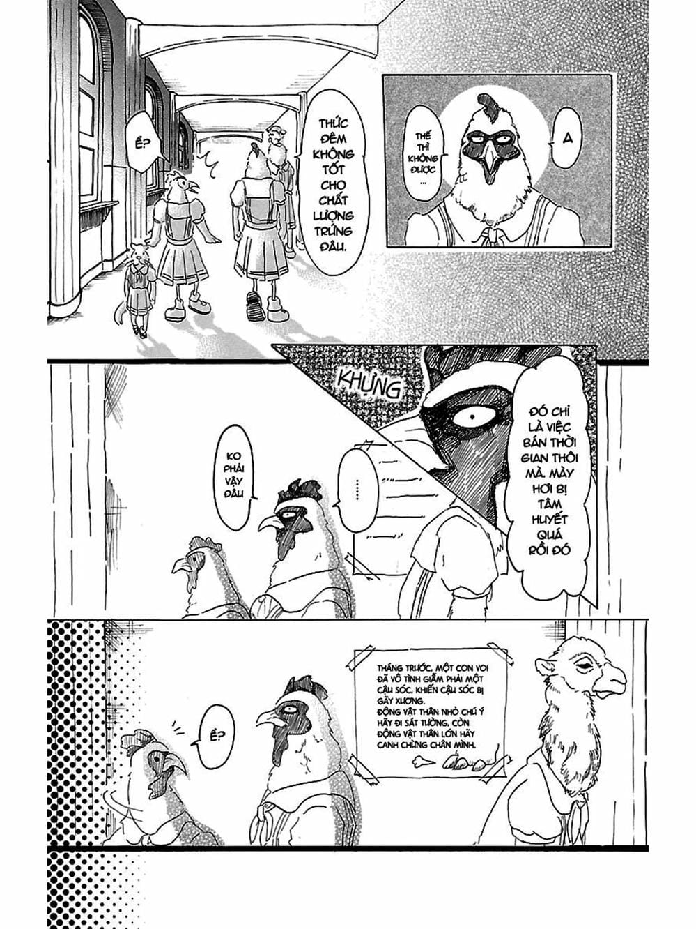 Truyện Tranh Bởi Vì Chúng Ta Đều Là Những Ngôi Sao - Beastars trang 10