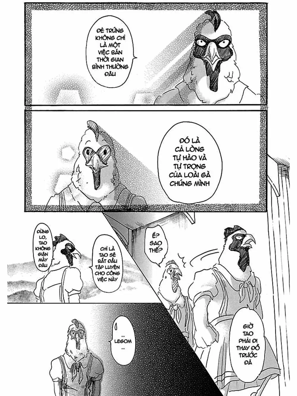 Truyện Tranh Bởi Vì Chúng Ta Đều Là Những Ngôi Sao - Beastars trang 10