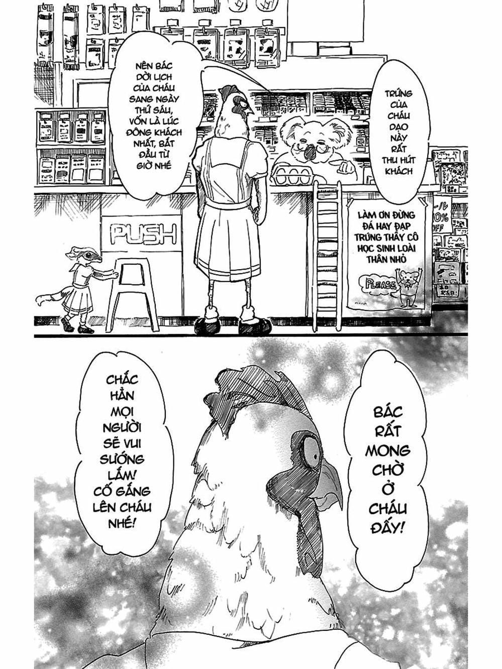 Truyện Tranh Bởi Vì Chúng Ta Đều Là Những Ngôi Sao - Beastars trang 10