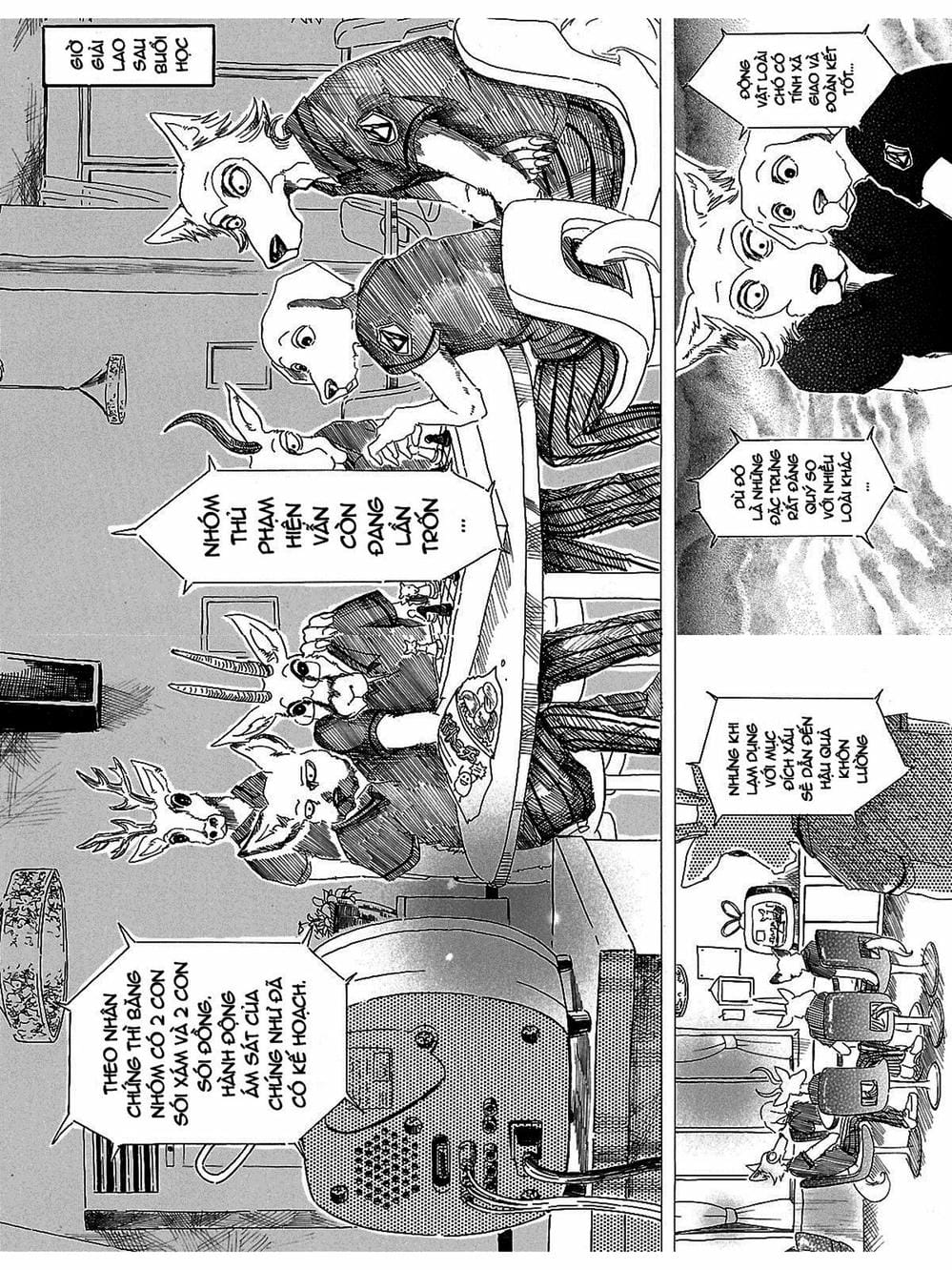 Truyện Tranh Bởi Vì Chúng Ta Đều Là Những Ngôi Sao - Beastars trang 10