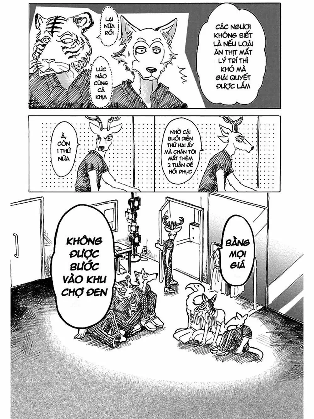 Truyện Tranh Bởi Vì Chúng Ta Đều Là Những Ngôi Sao - Beastars trang 10