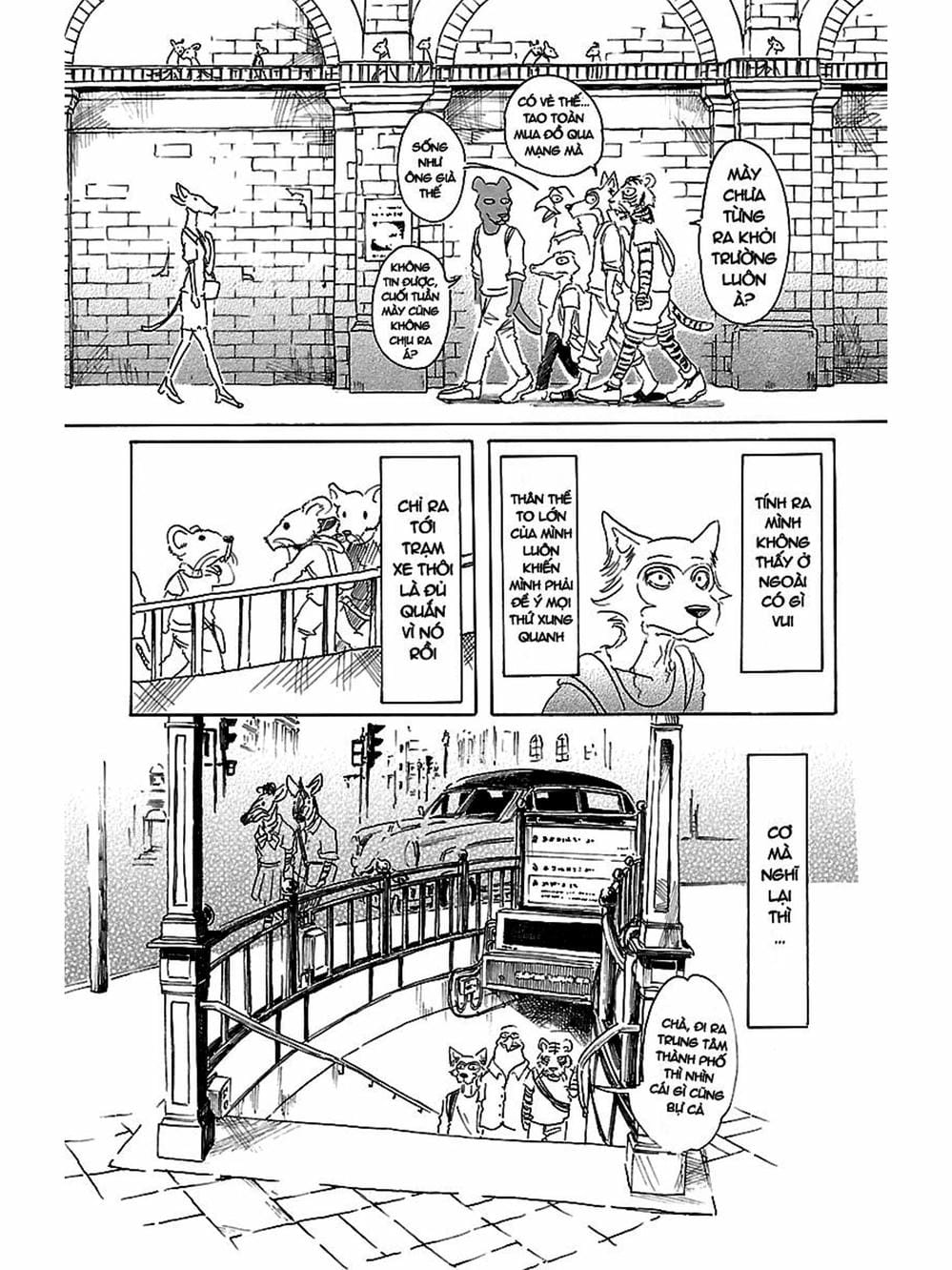 Truyện Tranh Bởi Vì Chúng Ta Đều Là Những Ngôi Sao - Beastars trang 10