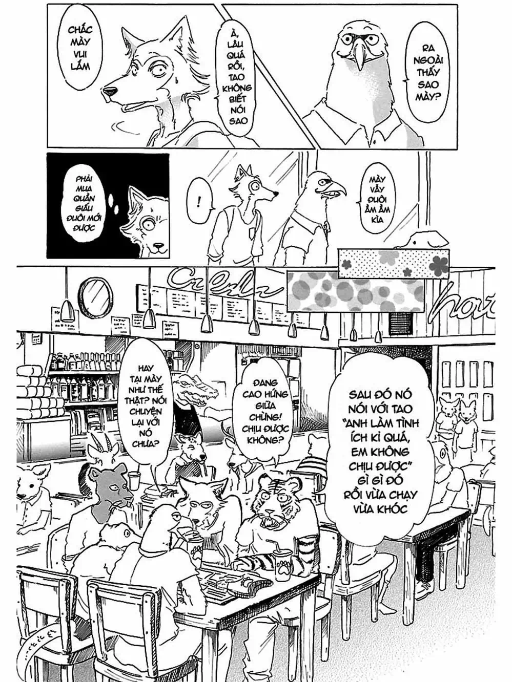 Truyện Tranh Bởi Vì Chúng Ta Đều Là Những Ngôi Sao - Beastars trang 10