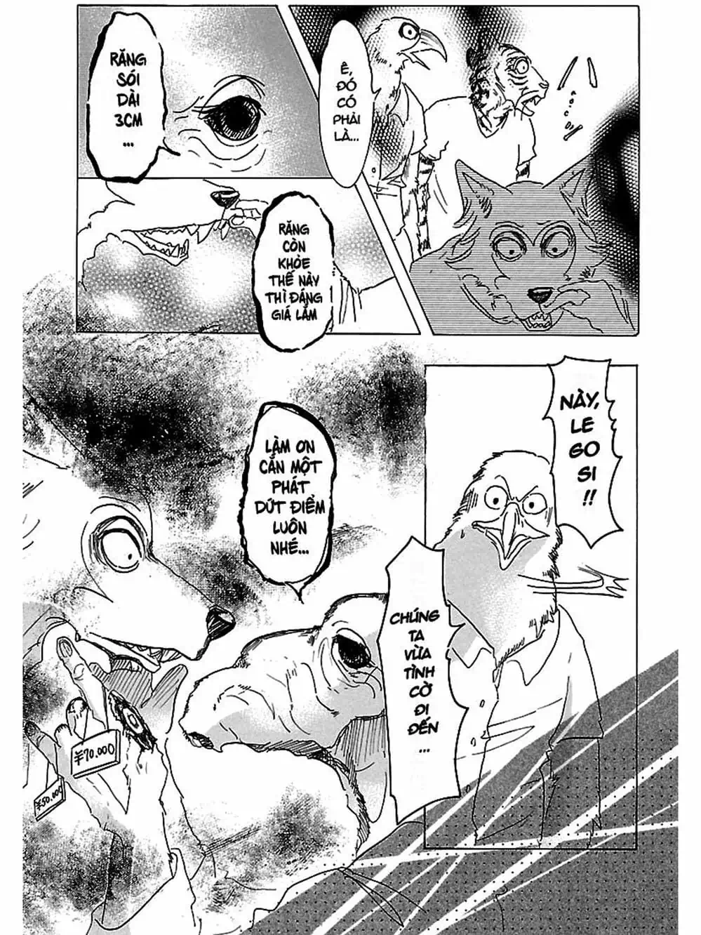 Truyện Tranh Bởi Vì Chúng Ta Đều Là Những Ngôi Sao - Beastars trang 10