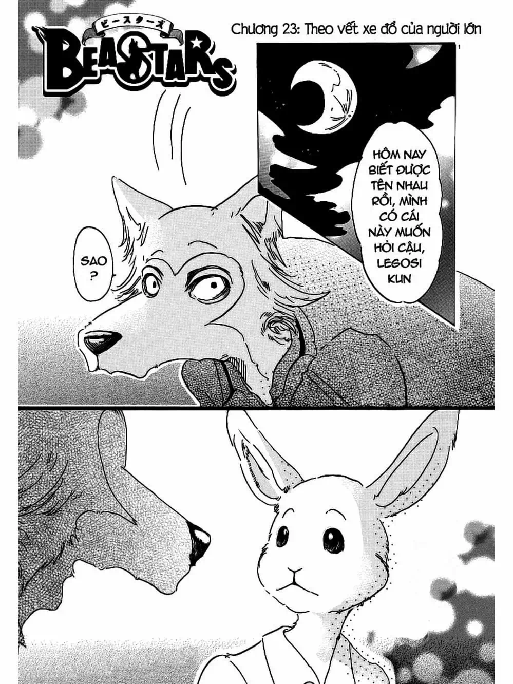 Truyện Tranh Bởi Vì Chúng Ta Đều Là Những Ngôi Sao - Beastars trang 10