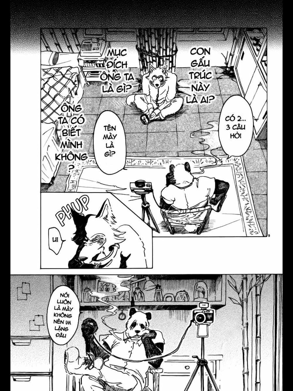 Truyện Tranh Bởi Vì Chúng Ta Đều Là Những Ngôi Sao - Beastars trang 10