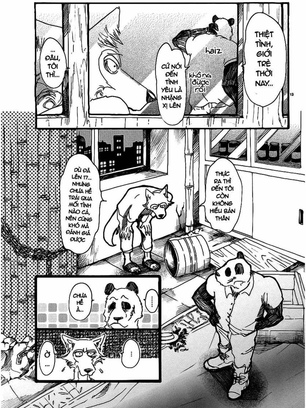 Truyện Tranh Bởi Vì Chúng Ta Đều Là Những Ngôi Sao - Beastars trang 10