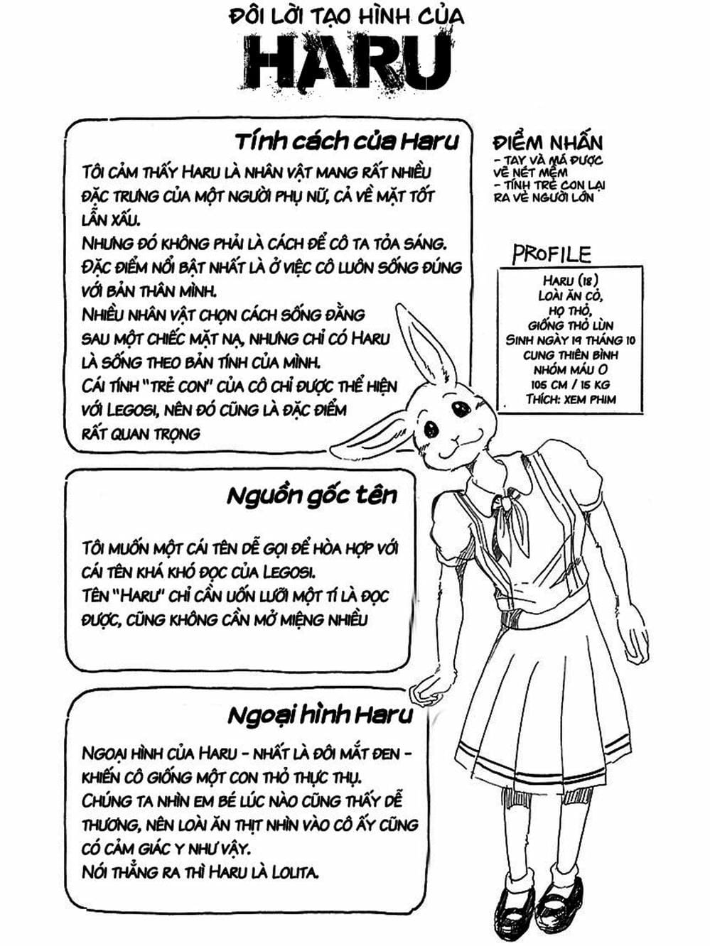 Truyện Tranh Bởi Vì Chúng Ta Đều Là Những Ngôi Sao - Beastars trang 10