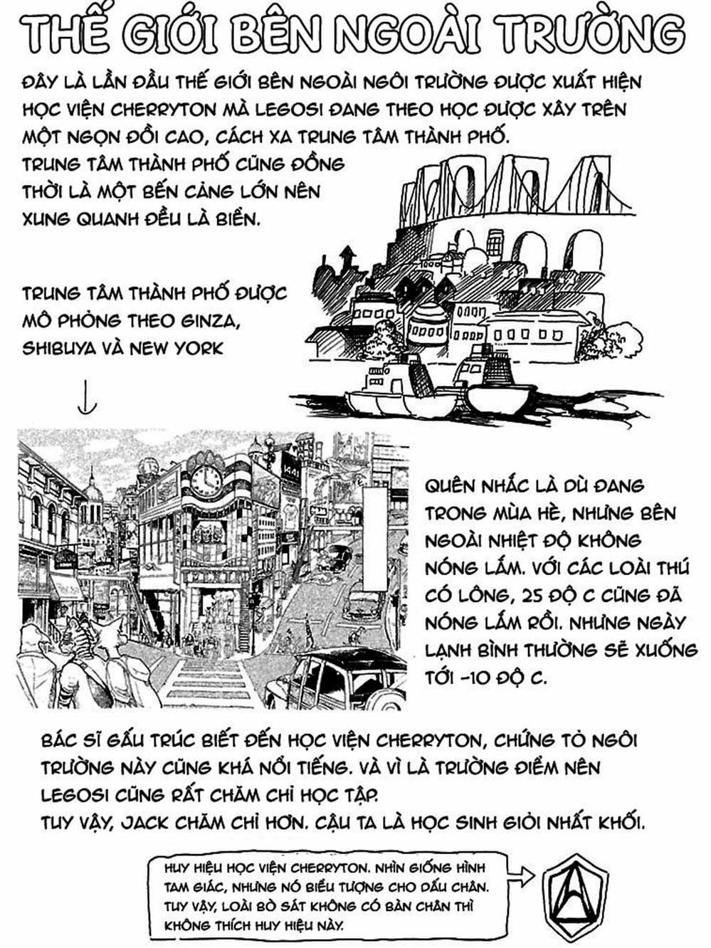 Truyện Tranh Bởi Vì Chúng Ta Đều Là Những Ngôi Sao - Beastars trang 10