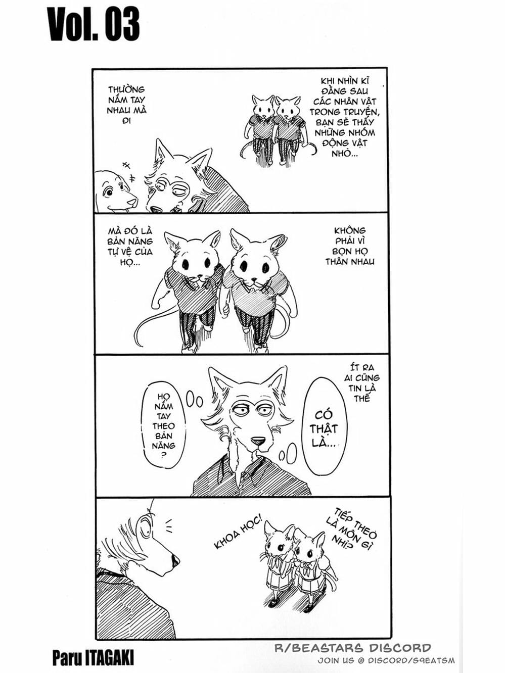 Truyện Tranh Bởi Vì Chúng Ta Đều Là Những Ngôi Sao - Beastars trang 10