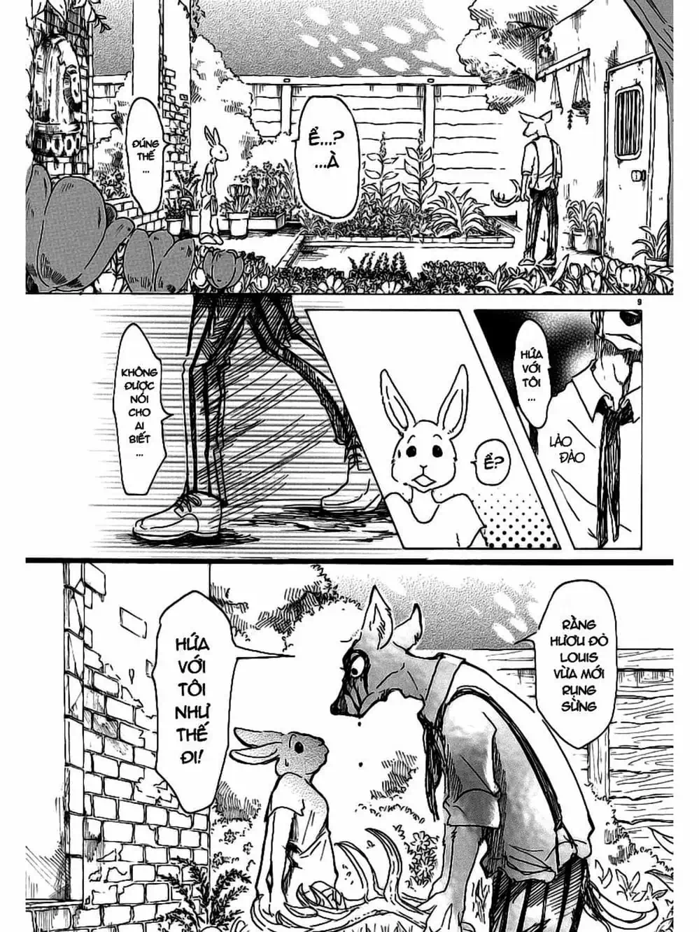 Truyện Tranh Bởi Vì Chúng Ta Đều Là Những Ngôi Sao - Beastars trang 10