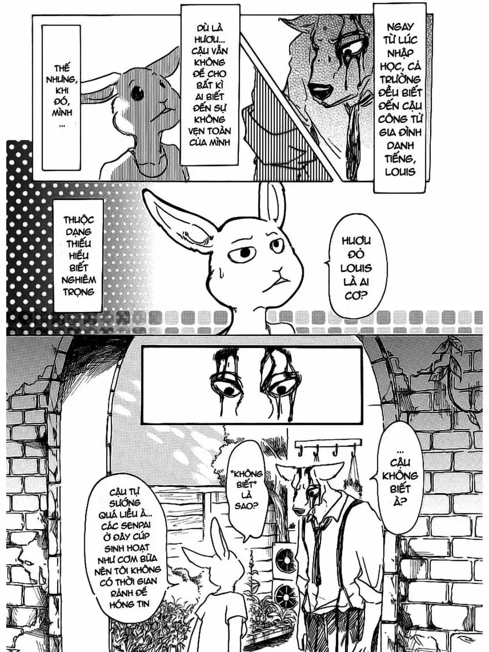 Truyện Tranh Bởi Vì Chúng Ta Đều Là Những Ngôi Sao - Beastars trang 10