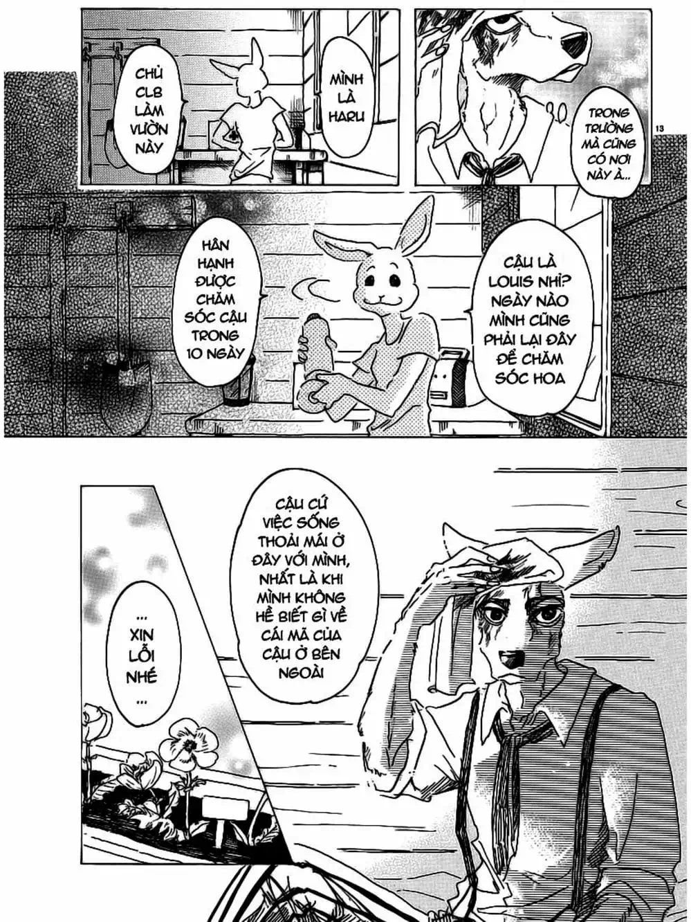 Truyện Tranh Bởi Vì Chúng Ta Đều Là Những Ngôi Sao - Beastars trang 10